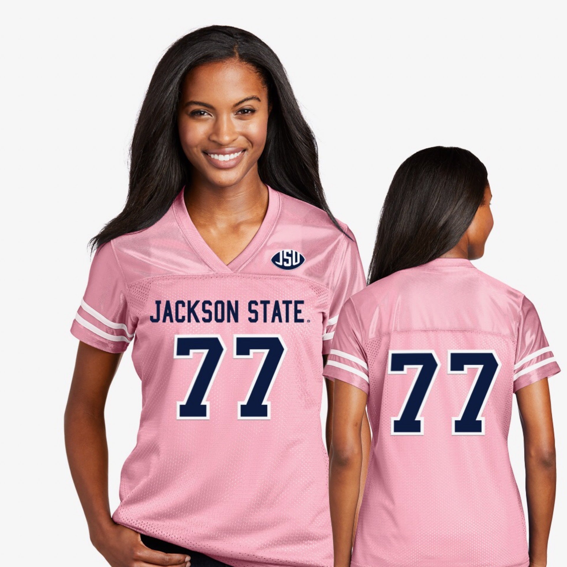 womens pink football jerseys
